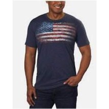 GALT Men&#39;s USA Flag T Shirt,Color:Navy Heather ,Size: Large - £10.98 GBP