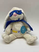 Manhattan Toy Company Superhero bunny w/blue mask and cape NWT - £10.82 GBP