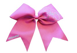 Girl&#39;s Pink Warriors Cheer Hair Bow Cheer - $5.94