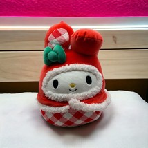 Squishmallow Sanrio 2023 Hello Kitty 10&quot; My Melody Santa Plush Stuffed Toy NWT - £23.52 GBP