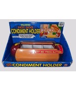 Hot Dog Condiment Holder Fun-damental Talking Novelty NEW OLD STOCK 1999... - $38.00