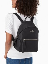 New Kate Spade Chelsea Medium Backpack the little better Nylon Black / D... - £89.09 GBP
