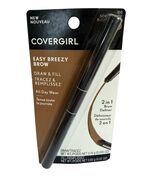 Covergirl Easy Breezy Brow Draw &amp; Fill 2 in 1 Brow Definer 100 Soft Blon... - $22.80
