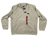 Eddie Bauer Men&#39;s Classic Fit Long Sleeve Knit Fleece Sweater Oatmeal XL - £15.47 GBP