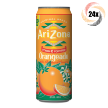 Full Case 24x Cans Arizona Orangeade Natural Flavor Juice 23oz ( Fast Sh... - £66.06 GBP