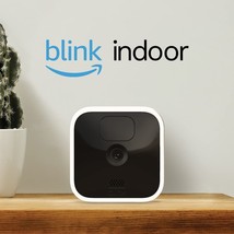 Blink Indoor – wireless, HD security camera with two-year battery life, motion - £81.60 GBP