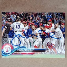 2018 Topps #229 Texas Rangers GM Jon Daniels SIGNED Autograph Team Card - $7.95
