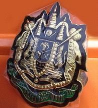 Royal forest department Thailand Car Badge Metal Military Collectible - $46.40