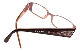 Authentic Prada VPR 9 OBL-101 135 WOMEN&#39;S STONES EYEGLASSES FRAME 52-17 - £78.95 GBP