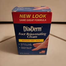 DiaDerm Foot Rejuvenating Cream Moisturizer Hydrating 4 Oz New Discontinued - £71.20 GBP