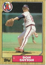 Baseball Card- Don Sutton 1987 Topps #673 - $1.28