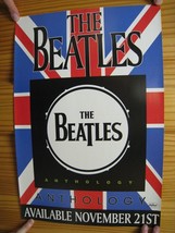 Beatles Poster The Anthology British Flag - $62.99