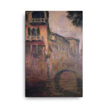 Claude Monet Rio della Salute 02, 1908 Canvas Print - $99.00+