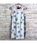 Aquilano Rimondi Floral Colorblock Shift Dress Size 38 US 2 - $726.24 MXN