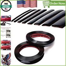 Peel and Stick Black Car Decorative Trim - 16ft Interior &amp; Exterior Solu... - $46.14 CAD