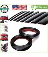 Peel and Stick Black Car Decorative Trim - 16ft Interior &amp; Exterior Solu... - $609.10 MXN