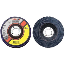 Abrasives Prem Z3 Reg T29 Flap Disc, Regular, 4&quot;, 60 Grit, 5/8 Arbor, 15... - $94.99