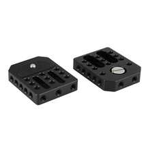 Base Plate With 1/4&quot; Threads Mount For Director&#39;S Monitor Cage Kit (2 Pi... - $48.49