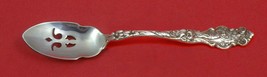 Irian by Wallace Sterling Silver Olive Spoon Pierced 5 3/4&quot; Custom Made - £78.33 GBP