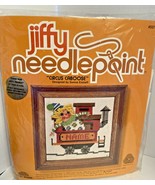 Jiffy Needlepoint &quot;Circus Caboose&quot; #5574 - Sunset Designs - $226.75 MXN