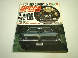 Speed &amp; Custom Magazine December 1965 Ford 427 Gt 40 Pontiac Gto Dragsters Cuda - £13.31 GBP
