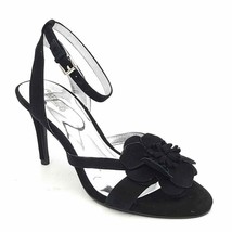 Carlos Santana Women Ankle Strap Sandals Elle Size US 7.5M Black Leather - $24.75
