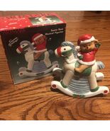 Artmark Santa Best Musical Figurine In Original Box 1990 Vintage - $19.76