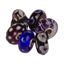 Authentic Trollbeads Glass 64604 Christmas in Hawaii, Kit-6 RETIRED - £65.63 GBP