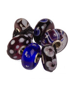 Authentic Trollbeads Glass 64604 Christmas in Hawaii, Kit-6 RETIRED - $83.44