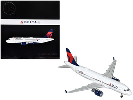 Airbus A320 Commercial Aircraft Delta Air Lines N376NW White w Red &amp; Blu... - $112.02