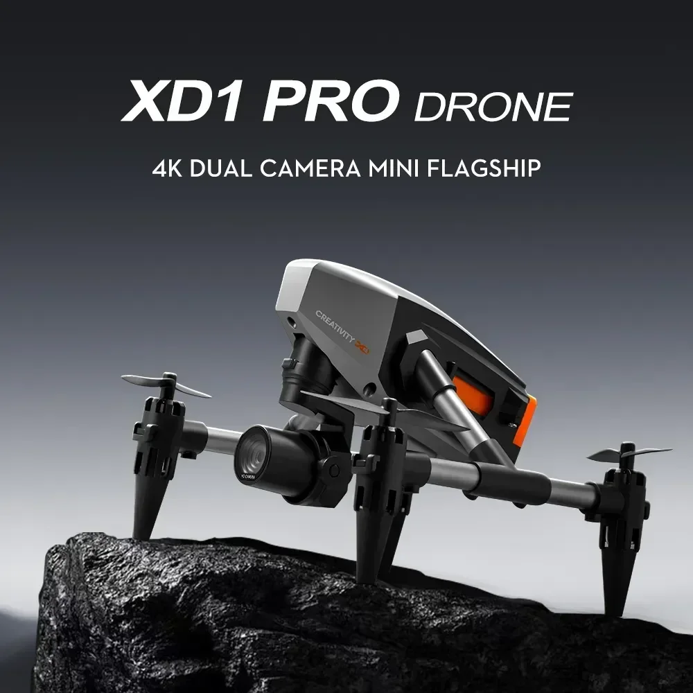 XD1 Mini RC Drone Toys with 4K Dual Camera HD Wifi Fpv Photography Foldab - £35.90 GBP+