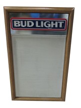 Vintage 1989 Bud Light Message Board with Tab-in-Fonts 32” x 19.25” NEW - $59.35