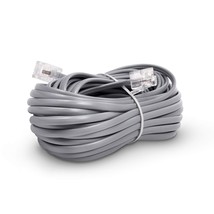 THE CIMPLE CO Phone Line Cord 25 Feet - Modular Telephone Extension Cord 25 Feet - £15.14 GBP
