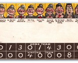 Baseball Fumetto Segnapunti Man Fumare Sigari 1907 DB Cartolina U15 - $13.27