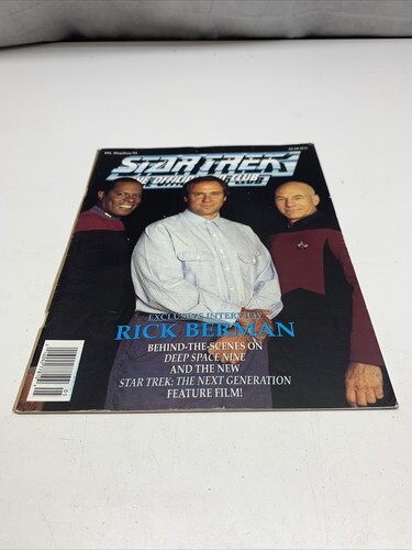 Star Trek The Official Fan Club Magazine May June 1993 Rick Berman KG - $7.91