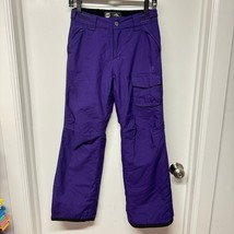 Orage Girls Purple Snowboard Ski Pants Waterproof Size Large 12 Insulated - £23.73 GBP