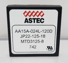 ASTEC AA15A-024L-120D DC/DC 12V/15W Converter Chip (JP22-125-18 / MTD312... - $28.49