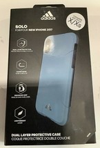 NEW Adidas Solo Series Hybrid 2-Layer Case for Apple iPhone X/XS Blue - £7.35 GBP