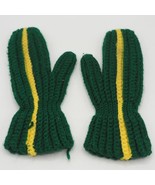 Handmade Winter Mittens Gloves Womens L Large Vintage - £11.60 GBP