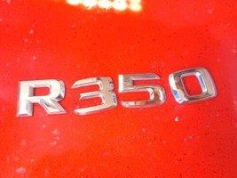 2006-2012 Mercedes R350 Emblem Letter Logo Symbol Badge Rear Chrome OEM GENUINE  - £12.83 GBP