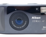 Nikon Zoom 310 AF Gray Panorama Quartz Date QD Point &amp; Shoot Film Camera - $70.32