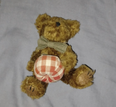 Boyds Bears JONATHAN APPLESMITH 913969 2001  Apple 6” Jointed Plush - $10.00