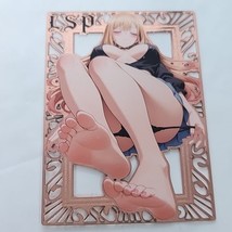 Marin Feet Sleeping Metal Card Limited LSP 014/200 Goddess Story Anime Card - $24.74