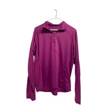 Mountain Hardware Womens Size L Purple long Sleeve Pullover Jacket Thumb... - $29.69