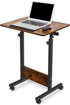 Koupa Height Adjustable Mobile Standing Desk 16×24, Adjustable Height: 32In-47In - £72.50 GBP