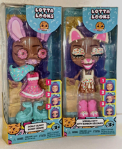 Lot of 2 Mattel Lotta Looks Mood Packs Sprinkle Kitty, Donut Bunny NEW - £7.02 GBP