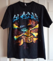 T-Shirt 2010 Slash Were All Gonna Die World Tour Black M Adult GNR Bass ... - £31.09 GBP