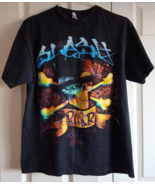 T-Shirt 2010 Slash Were All Gonna Die World Tour Black M Adult GNR Bass ... - £30.50 GBP