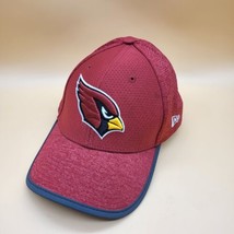 Arizona Cardinals Hat Cap New Era 39Thirty Medium-Large Fitted NFL Football Red - £10.19 GBP