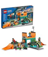 LEGO City Street Skate Park Building Toy Set 60364 Incl. BMX Bike Skateb... - £62.27 GBP